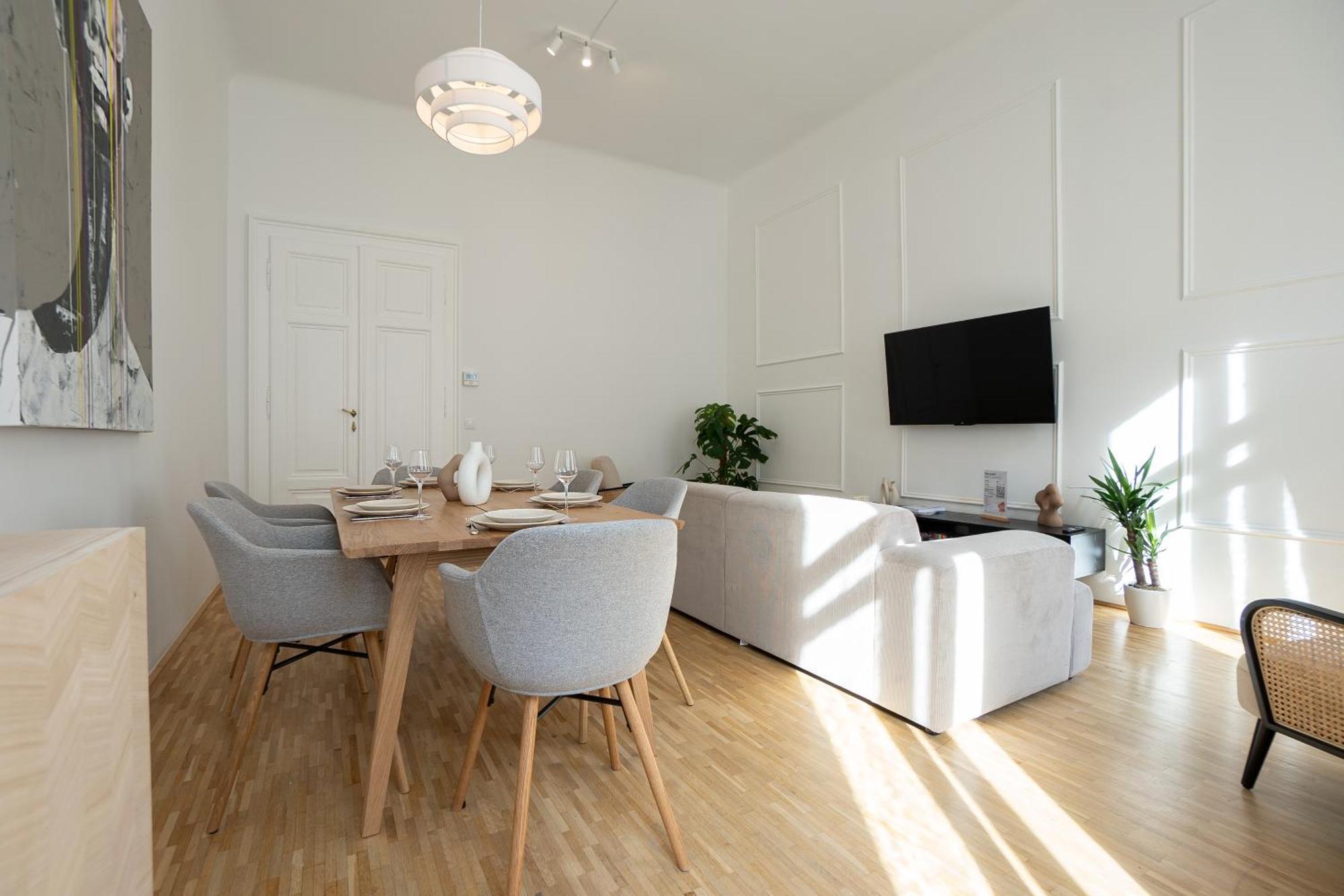 וינה Vibrant 107 M2 Flat In The City Center מראה חיצוני תמונה