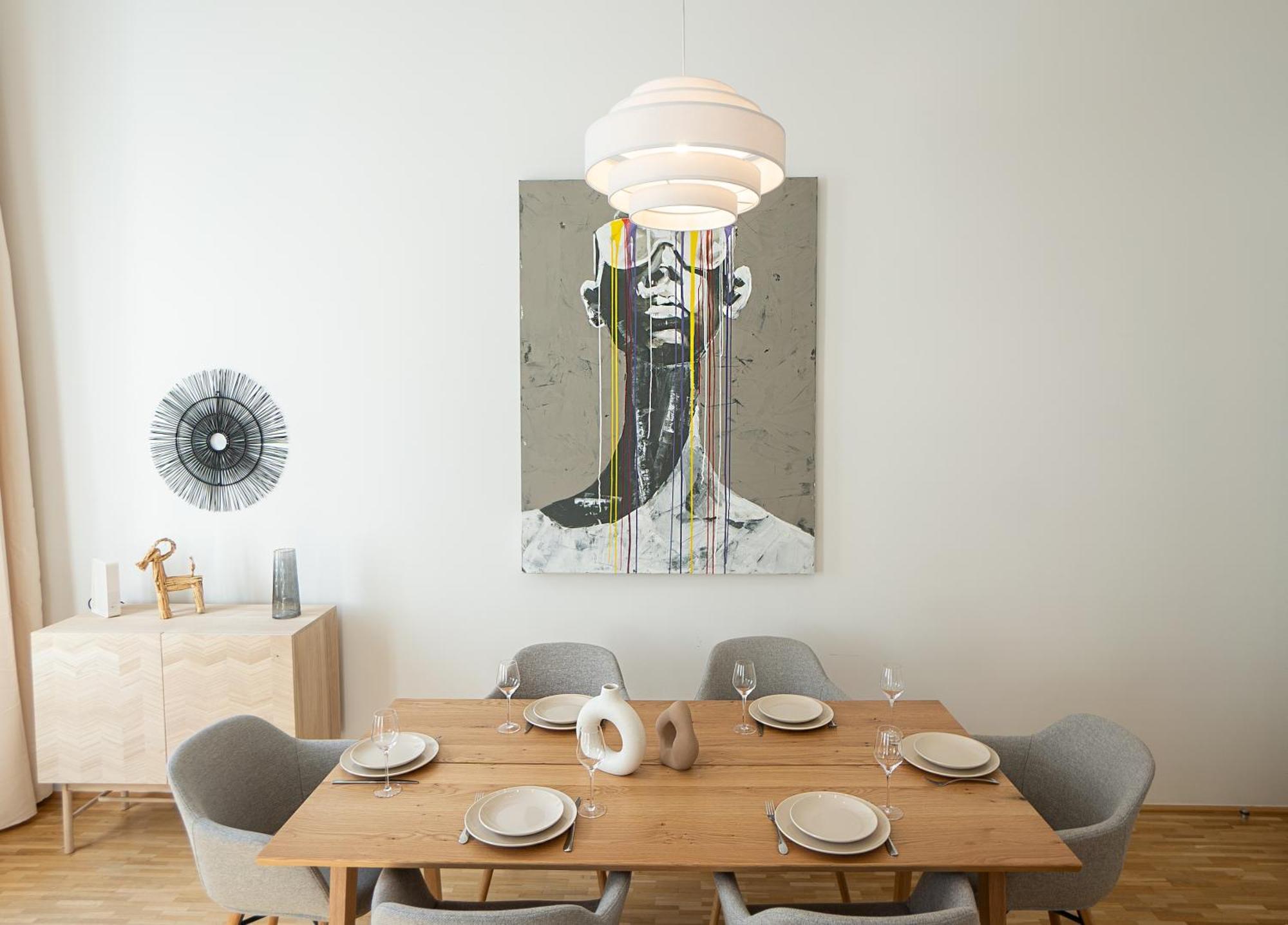 וינה Vibrant 107 M2 Flat In The City Center מראה חיצוני תמונה