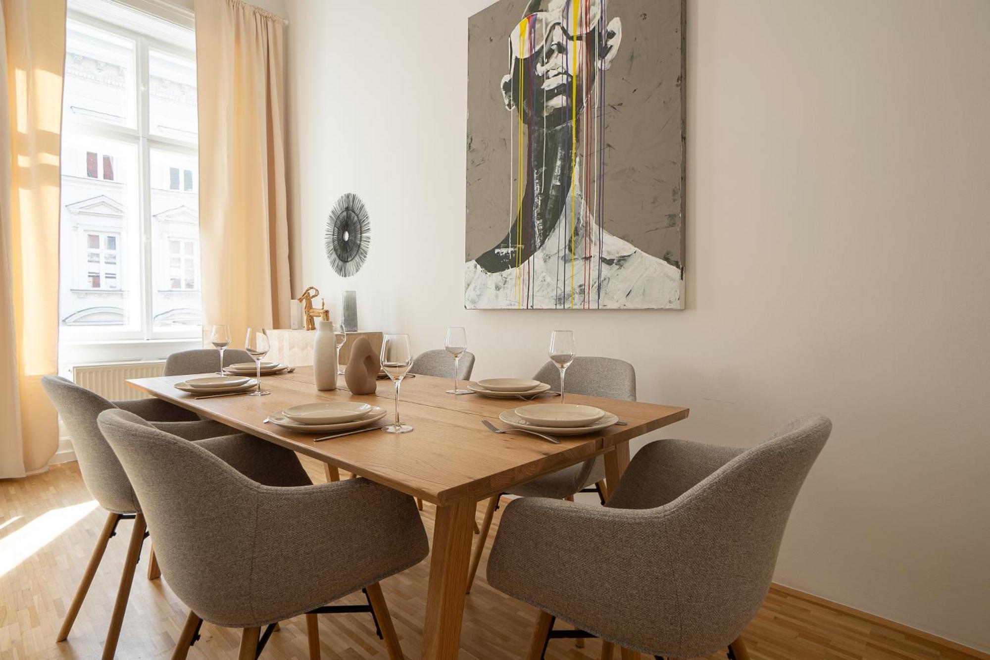 וינה Vibrant 107 M2 Flat In The City Center מראה חיצוני תמונה